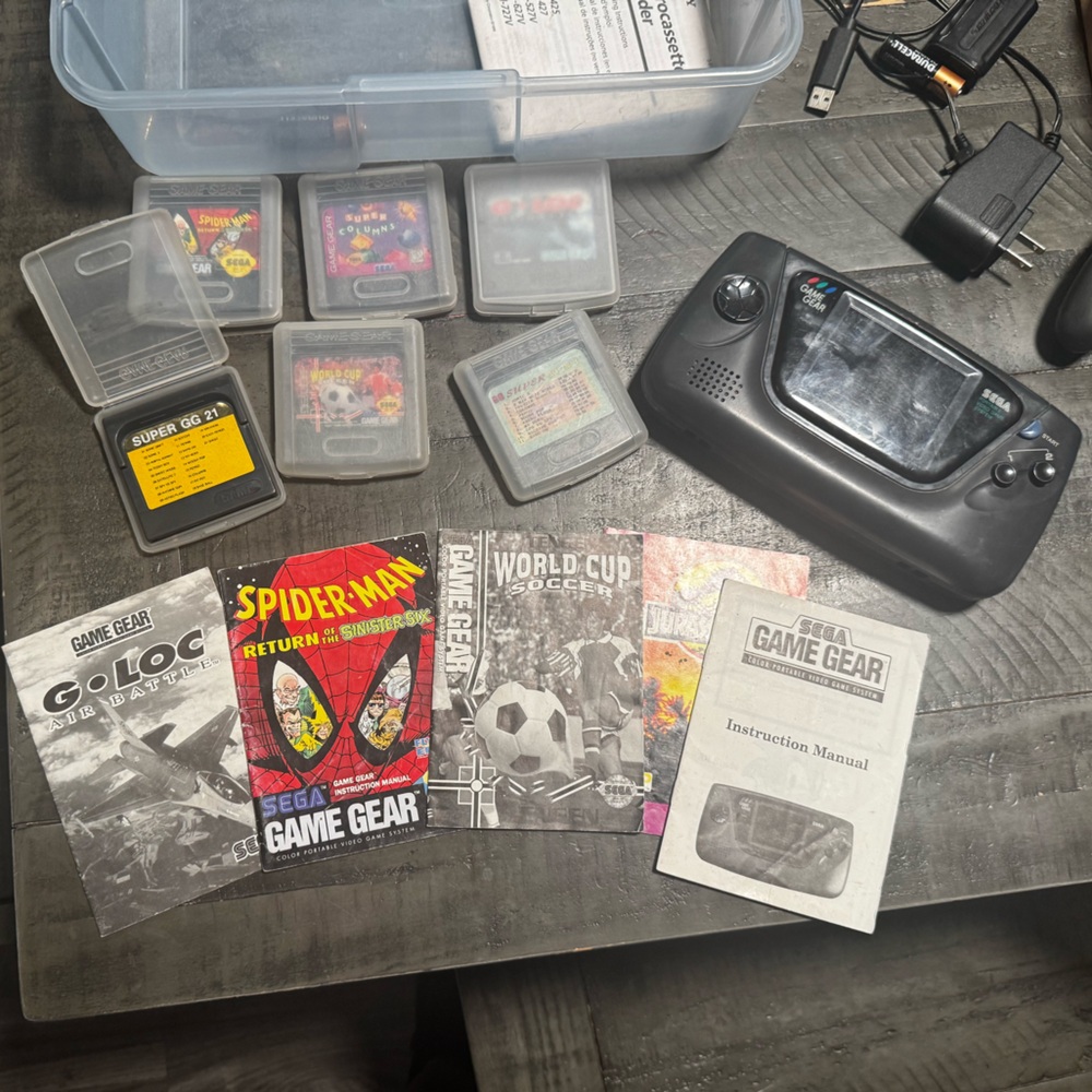 Game Gear Handheld Console - Black